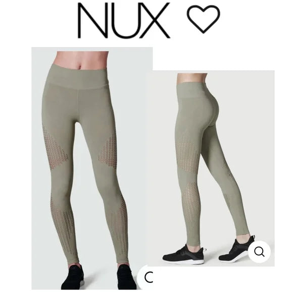 NUX Nux Breathe Mesh Legging. DEAL!!!  2 Lilac 1 gray