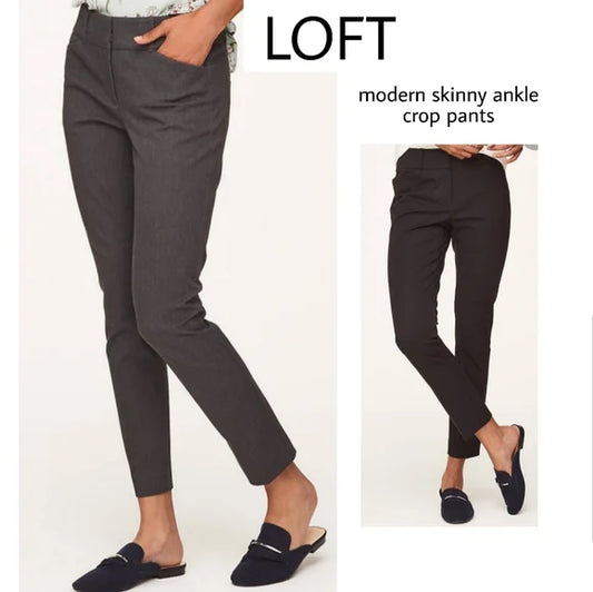 LOFT modern skinny ankle pants. Sz 0p