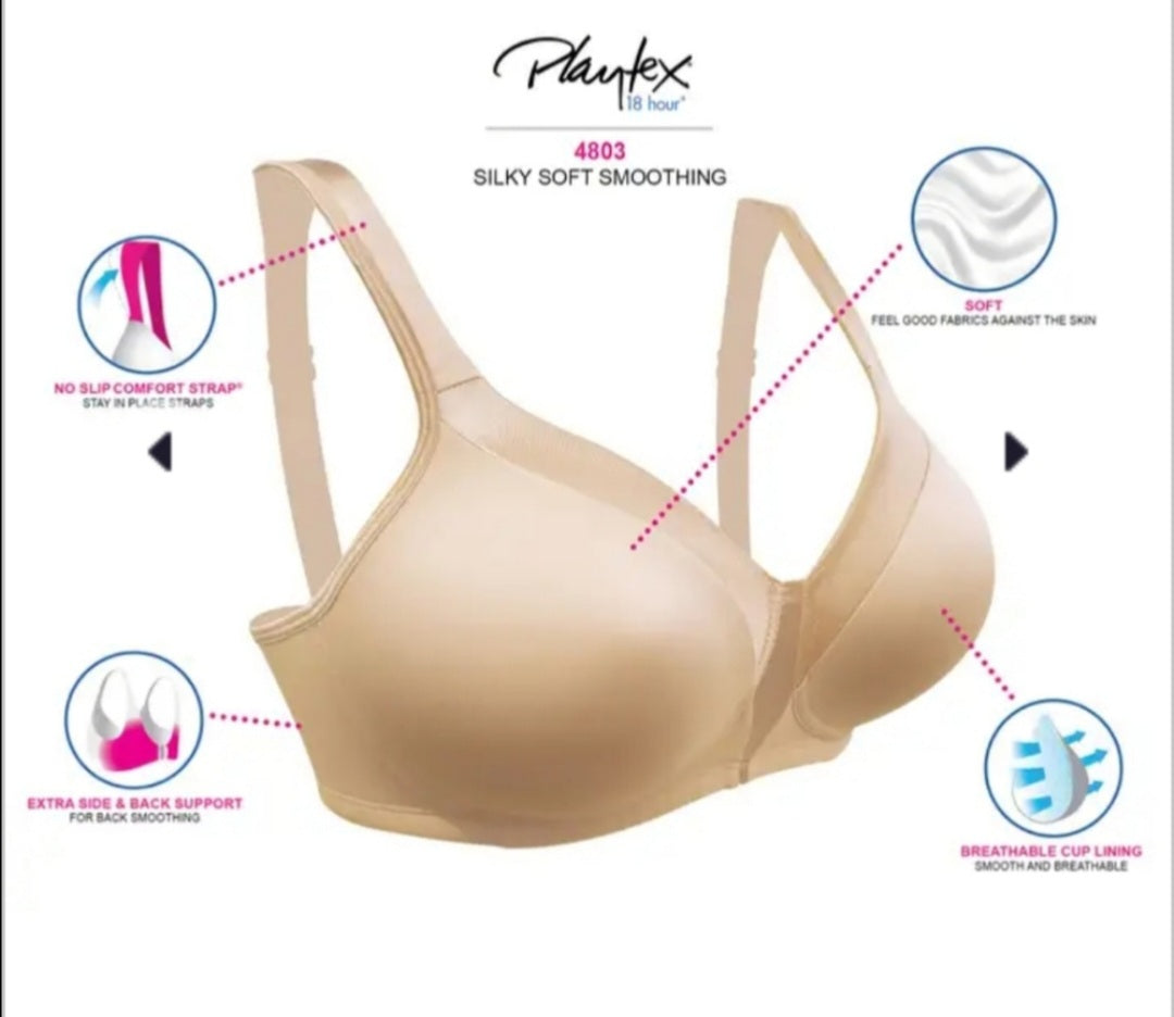 Playtex Style 4823 BRA. NEW.   Sz 36DDD