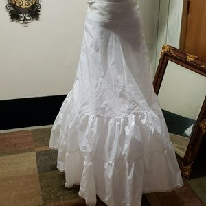 Wedding tiered petticoat. Size 14