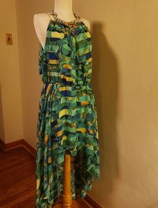 Mark high/low pretty summer dress.  Size XL
