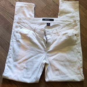 Jordache white jeans.  Sz 14