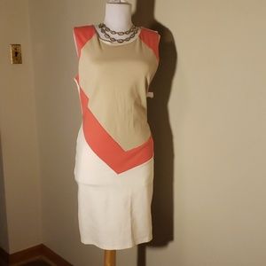 Crystal Doll color block dress. Size 9/10