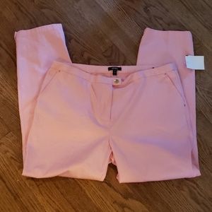 ⭐XOXO pink crop/ankle pants. Sz 13/14