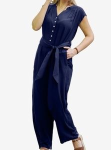 Woman Within blue jumpsuit (all in one) ⭐Sz. 22w