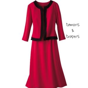 Draper's & Damon's Classic Chloe Jacket Dress. Lg