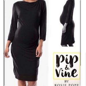 Pip & Vine maternity sheath dress.   Sz Large