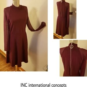 INC International Concepts knit dress.  Sz XL