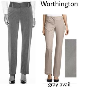 Worthington curvy fit wide waistband trousers. 14