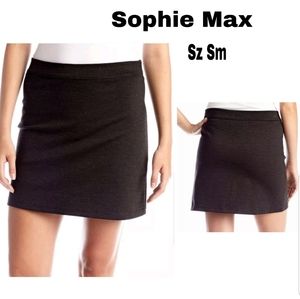 Sophie Max Studio Ponte Mini Skirt. Sz Sm