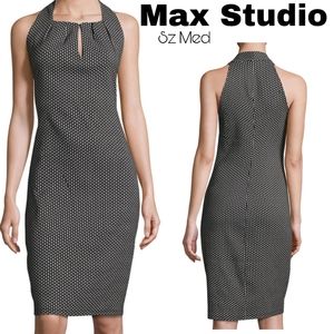 Max StudioSleeveless Keyhole Jacquard
Dress. Sz M