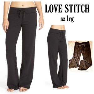 Lovestitch lazy morning lounge sweatpants. Sz Lrg