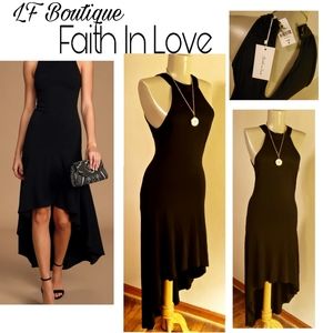 LF Boutique Faith in love high/low dress  Sz 8
