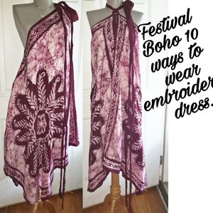 Boho festival versa dress - 10 ways to wear
