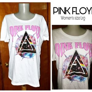 Ladies PINK FLOYD T-shirt. Sz Lrg. NWT