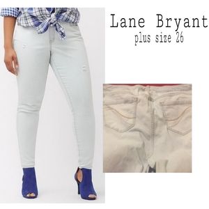 Lane Bryant skinny genius fit jeans. Plus Sz 26