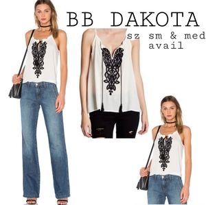 BB Dakota "Eliza" tops. Sz. sm & med avail Org $70