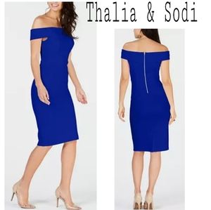 Thalia Sodi

Off-The-Shoulder Bodycon Dress
Sz M