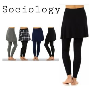 Sociology intimates skirted leggings.  One size