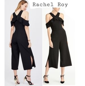 Rachel Roy

Cold Shoulder Wide Leg Jumpsuit.