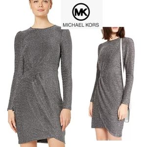 Michael Kors
Lurex Foil Wrap Skirt Dress. Sz Med