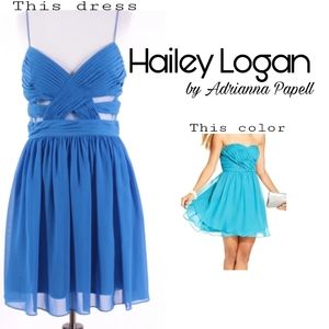 Hailey Logan by Adrianna Papell cocktail dress