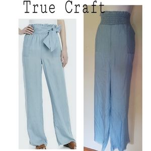 TRUE CRAFT's Palazzo Pants. Sz Lrg.