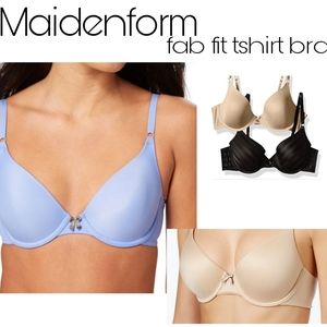 Maidenform fab fit tshirt bra.  Sz 38c & 40d.