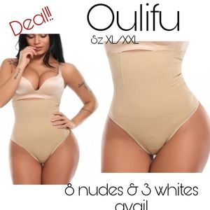 Oulifu brief seamless smooth shapers. Sz XL/XXL