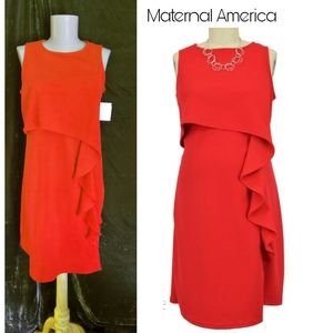 Maternal America nursing sleeveless dress. XS/Lrg