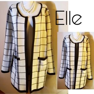 ELLE sweater cardigan.  Size XL