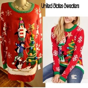 United States Sweaters - Christmas Sweater Sz Sm