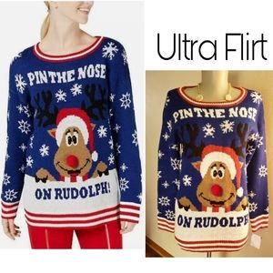 Ultra Flirt - Christmas Sweater. Sz XS