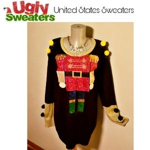 US Sweaters 3D Drummer Boy. Plus Sz