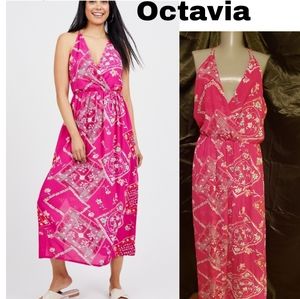 OctaviaOpen Back Maxi Dress. Sz Lrg