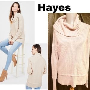 Hayes cowl neck sweater. Sz Sm