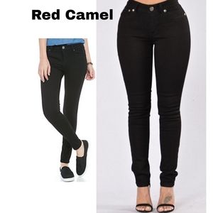 Red Camel blk stretchy jeggings.  Sz 13