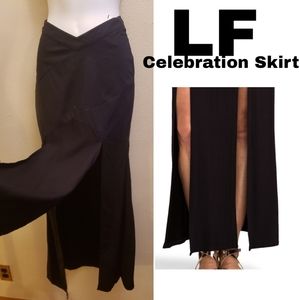 LF LNL Black Celebration Skirt.  Sz Med