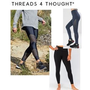 Threads 4 Thought blk leggings. Org $80. Sz Sm