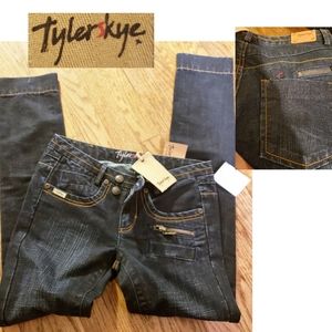 Tyler Skye dark denim "Rio" Jeans. Sz 31. Org $158