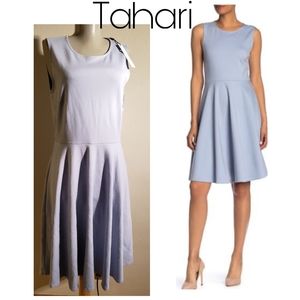 T Tahari Sleeveless Fit & Flare Dress.  Sz 8