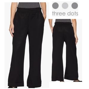 Three Dots 100% Tencel Wide Leg Pants. Sz Sm