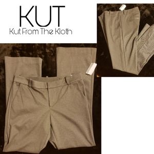 KUT Kut From The Kloth chevron ponte trousers.