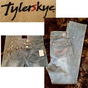 Tyler Skye jeans.  Sz 7/8. 33" inseam