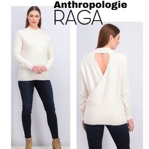 RAGA "Carlisa" cross back sweater.  Sz Sm & Med