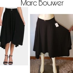 Marc Bouwer knit crepe ring skirt. Sz Med