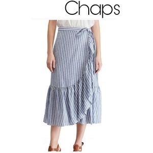 Chaps Wrap Skirt. Sz Sm. New with tags.