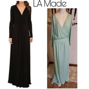 LA Made maxi dress.  Sz Lrg.