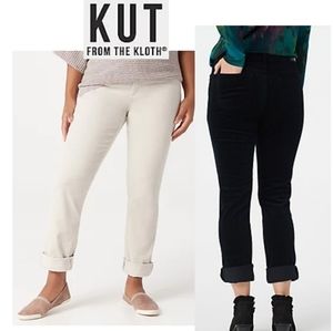 KUT from the Kloth Catherine Corduroy Pants Sz 18
