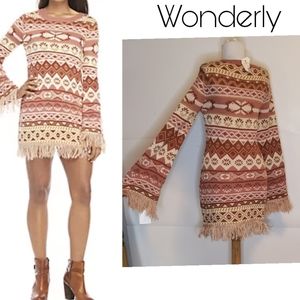 Wonderly sweater dress. Sz Sm